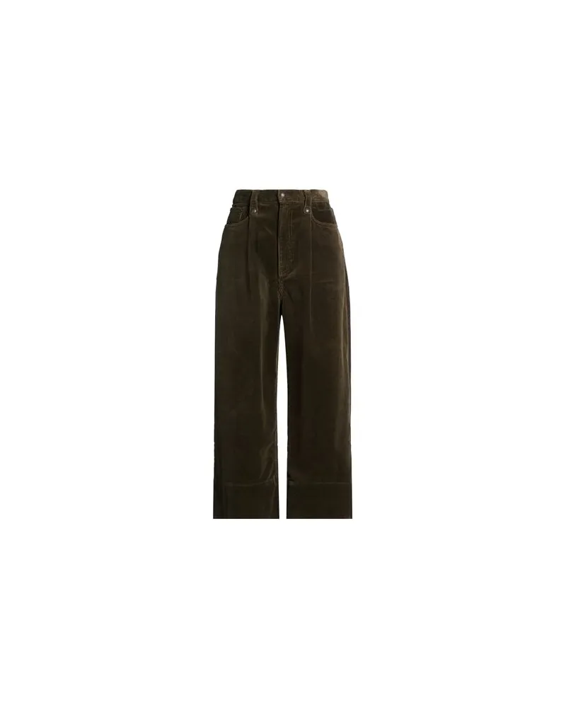 R13 HOSEN & RÖCKE - Hosenauf YOOX.COM Dunkelgrün