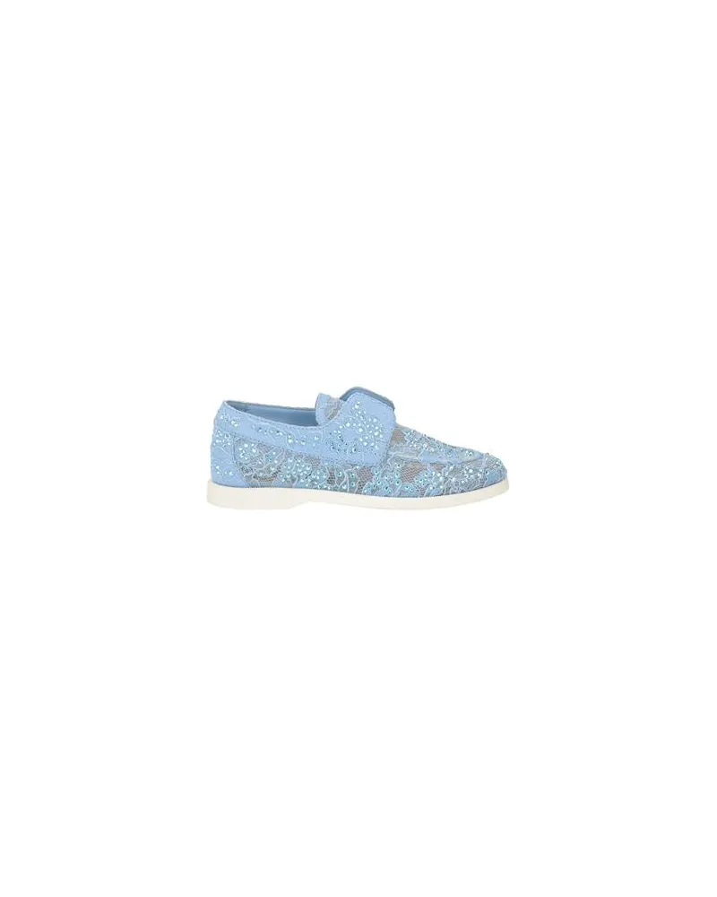 Le Silla SCHUHE - Mokassinsauf YOOX.COM Himmelblau