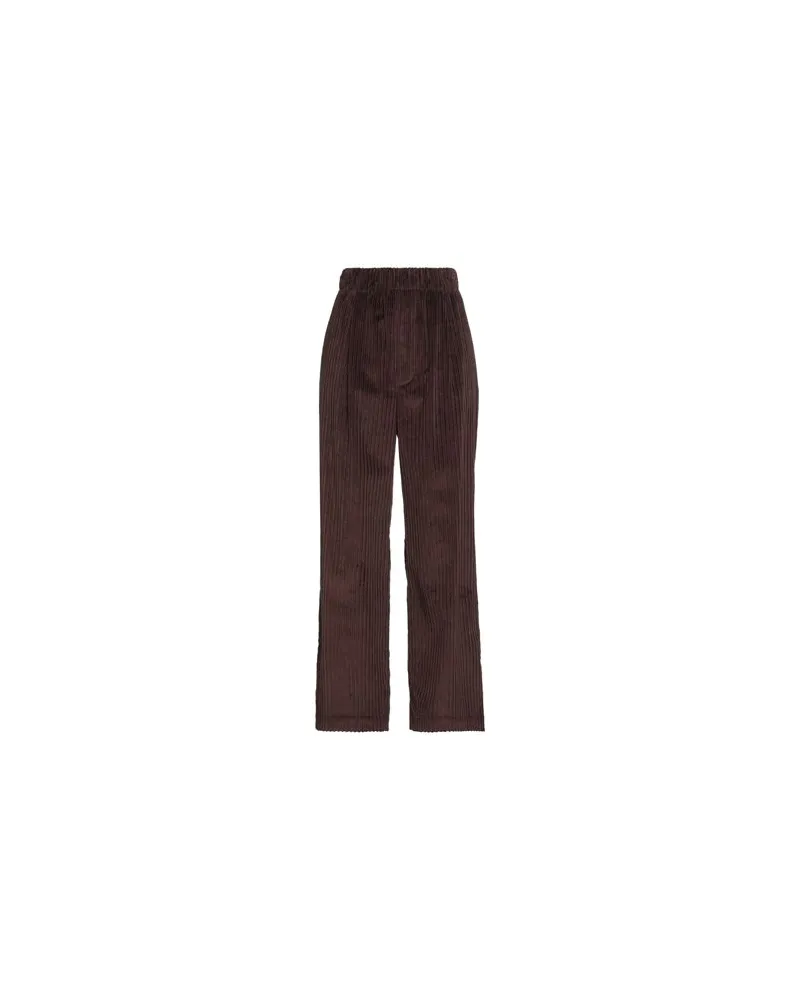 Jejia HOSEN & RÖCKE - Hosenauf YOOX.COM Dunkelbraun
