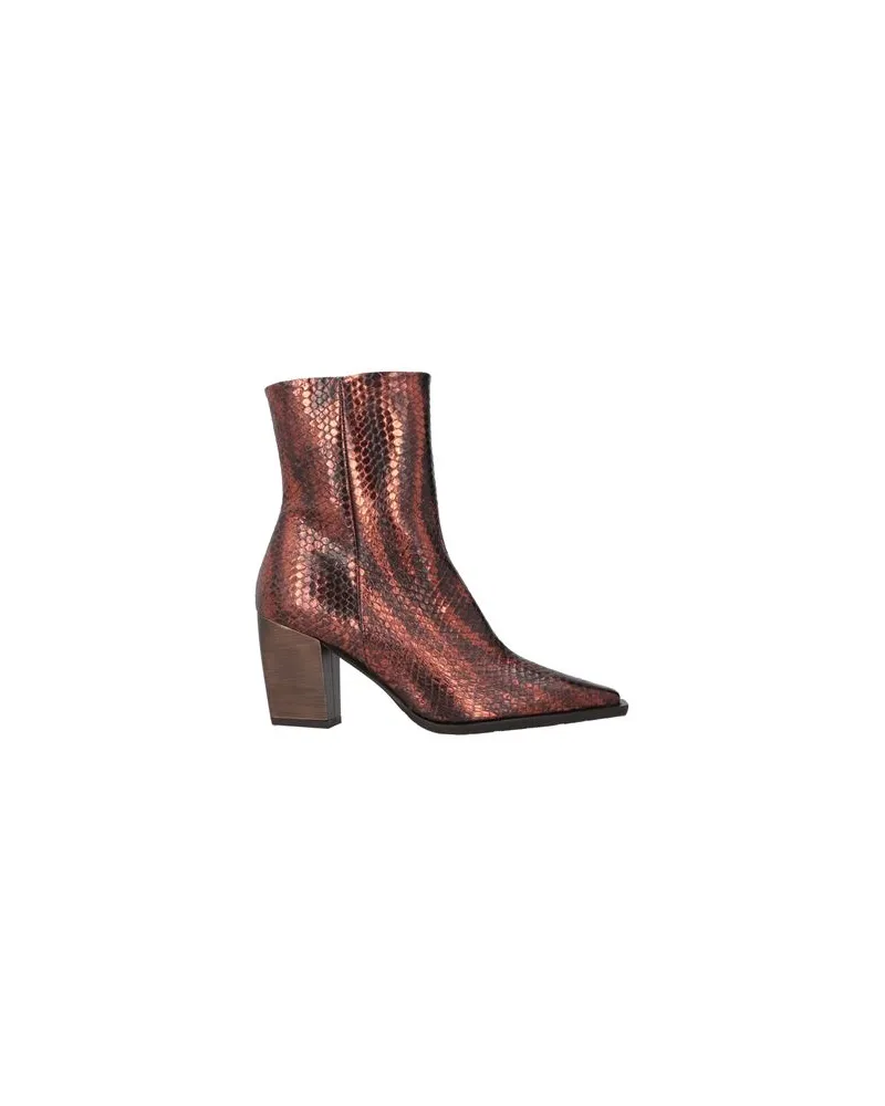 Zinda SCHUHE - Stiefelettenauf YOOX.COM Bronze