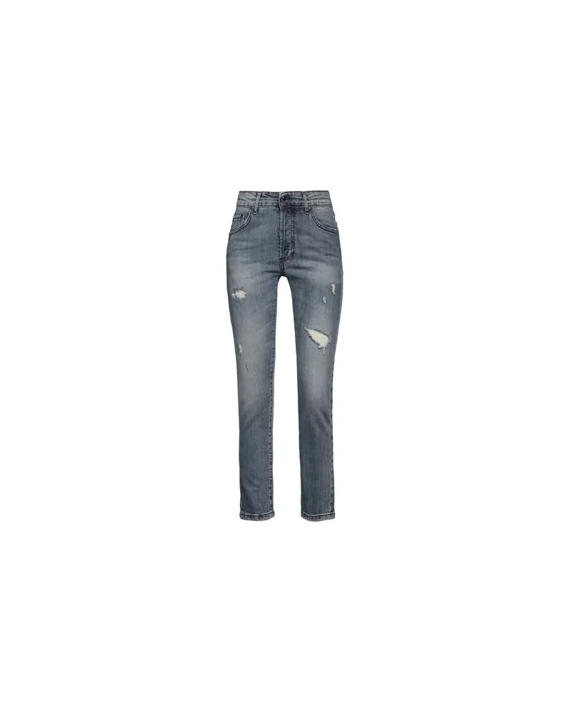 CoSTUME NATIONAL HOSEN & RÖCKE - Jeanshosenauf YOOX.COM Blau
