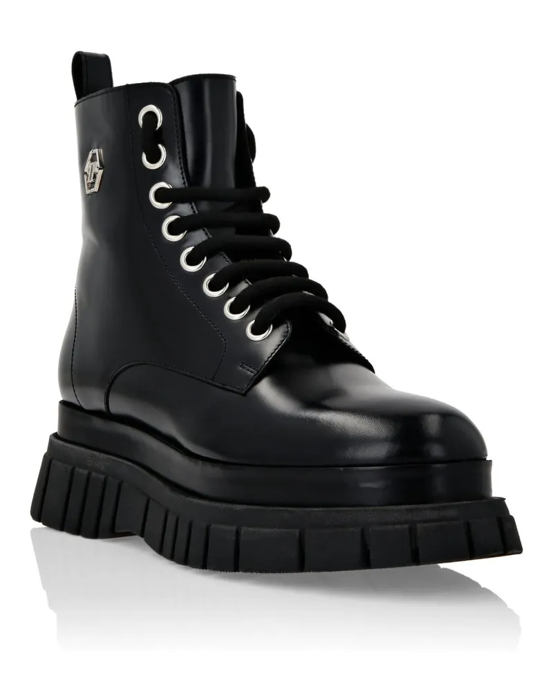 Philipp Plein Stiefelette Schwarz