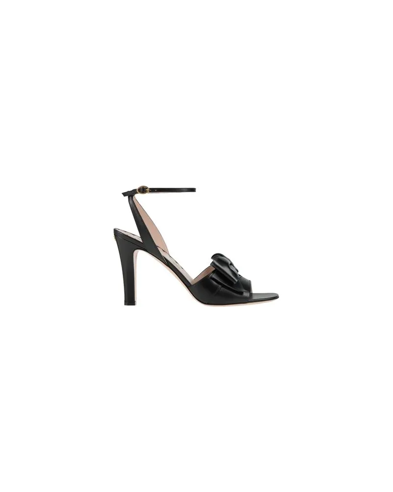 Valentino Garavani SCHUHE - Sandalenauf YOOX.COM Schwarz