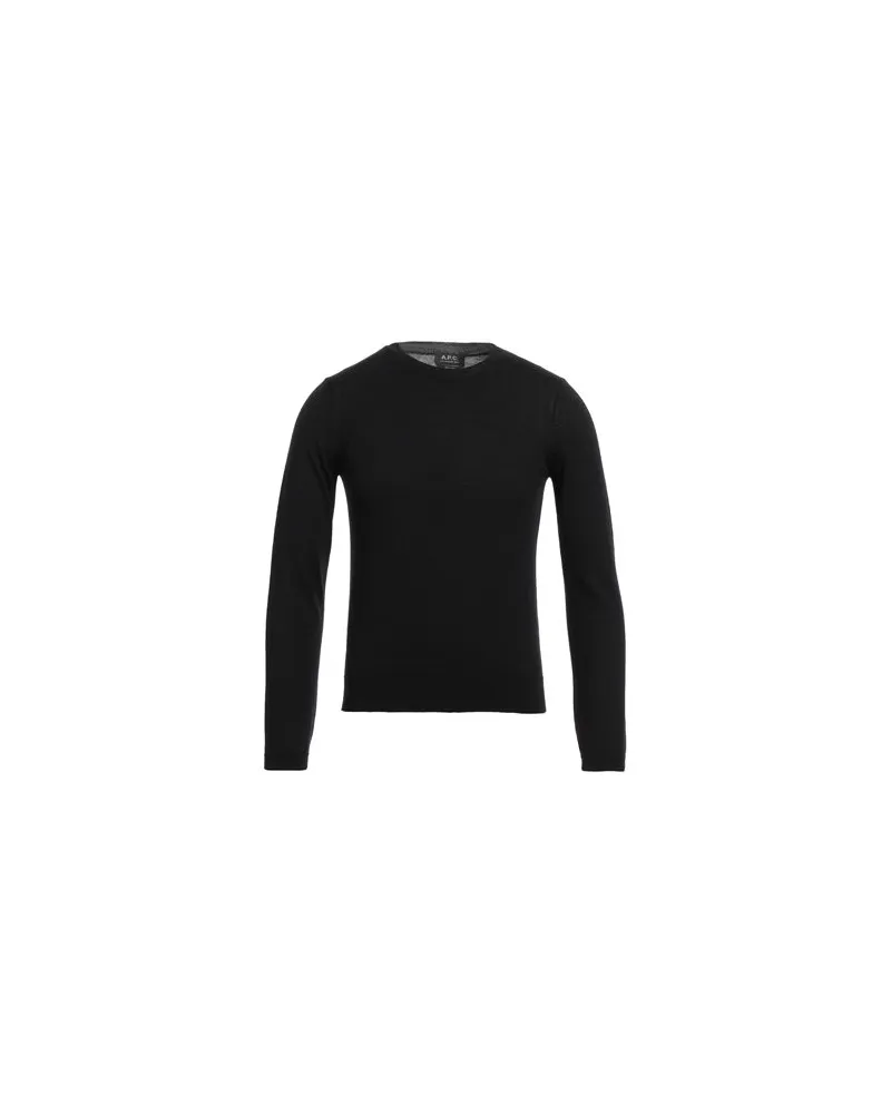 A.P.C. STRICKWAREN - Pulloverauf YOOX.COM Schwarz