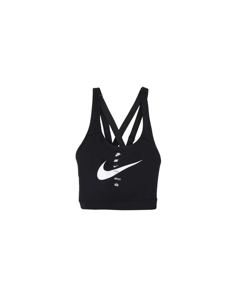 Nike STRAPPY IMPACT BRA   - TOPS - Topsauf YOOX.COM Schwarz