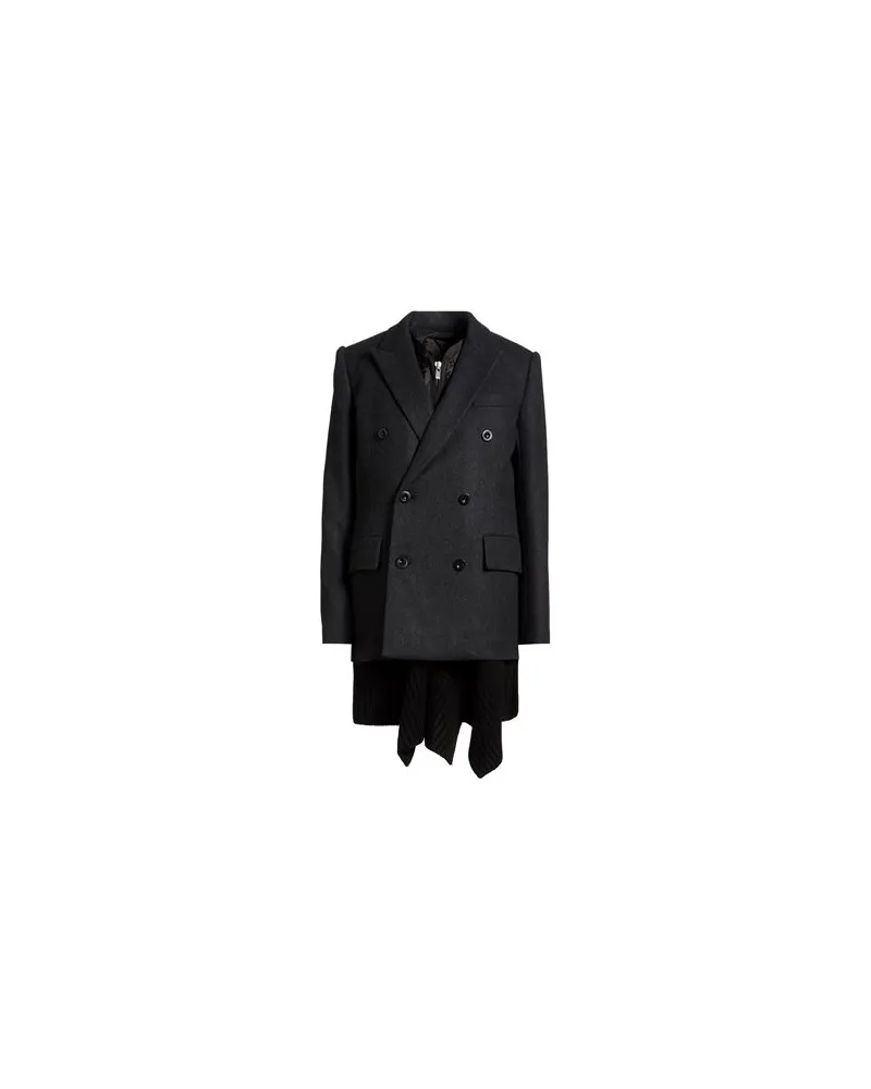 Sacai JACKEN & MÄNTEL - Mäntelauf YOOX.COM Braungrau
