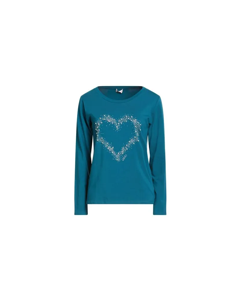 Liu Jo TOPS - T-shirtsauf YOOX.COM Aquamarin