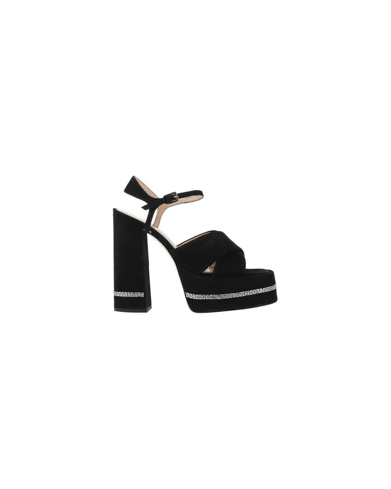 Pollini SCHUHE - Sandalenauf YOOX.COM Schwarz