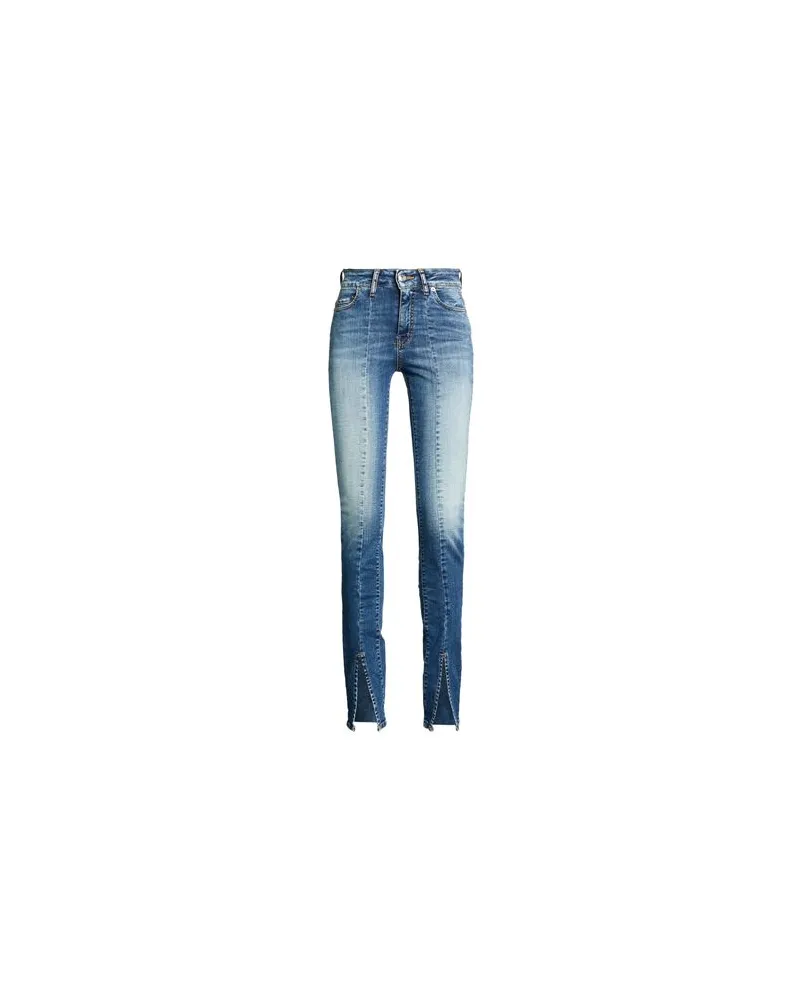 VICOLO DENIM COUTURE - HOSEN & RÖCKE - Jeanshosenauf YOOX.COM Blau