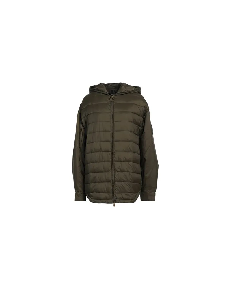 Pinko JACKEN & MÄNTEL - Pufferjacken & Daunenjackenauf YOOX.COM Militärgrün