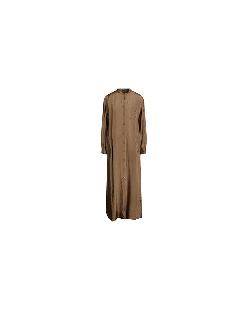 ASPESI KLEIDER - Maxi-Kleiderauf YOOX.COM Militärgrün