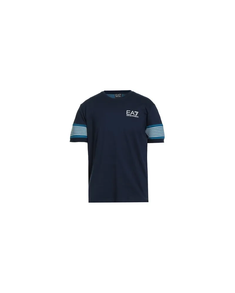 EA7 TOPS - T-shirtsauf YOOX.COM Marineblau