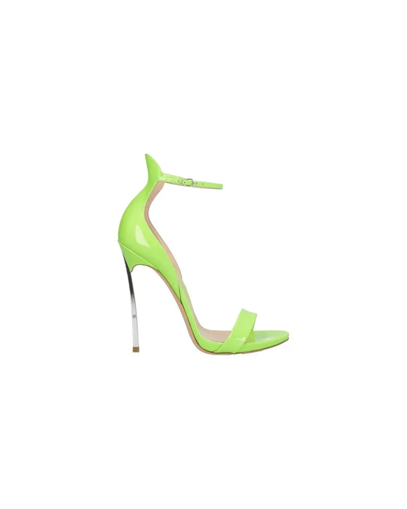 Casadei SCHUHE - Sandalenauf YOOX.COM Limettengrün