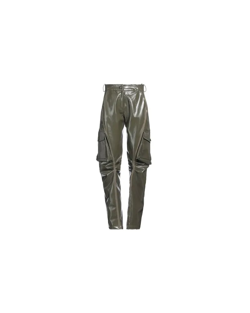 MVP Wardrobe HOSEN & RÖCKE - Hosenauf YOOX.COM Militärgrün