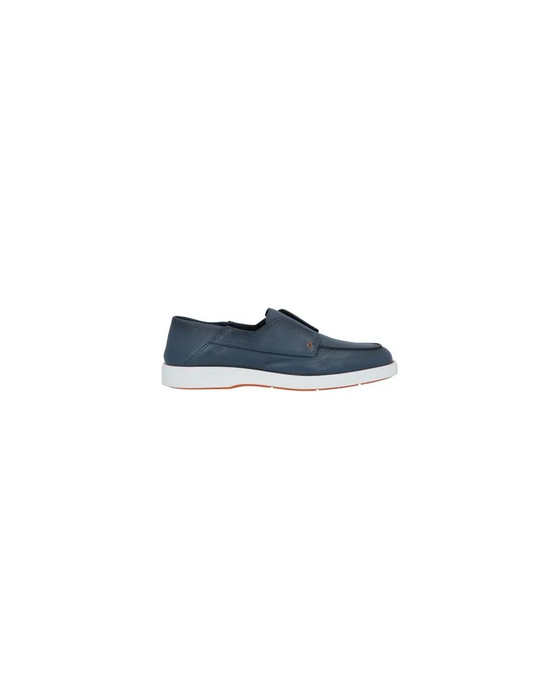 Santoni SCHUHE - Mokassinsauf YOOX.COM Marineblau