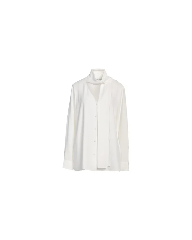 Calvin Klein TOPS - Hemdenauf YOOX.COM Weiß