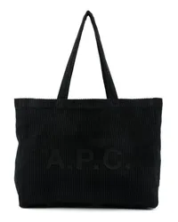 A.P.C. Schultertasche Schwarz