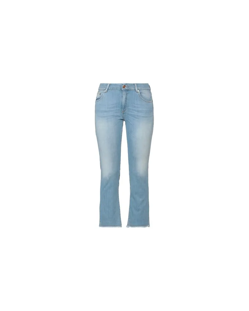 Care Label HOSEN & RÖCKE - Jeanshosenauf YOOX.COM Blau