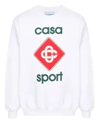 Casablanca Paris Sweatshirt Weiß