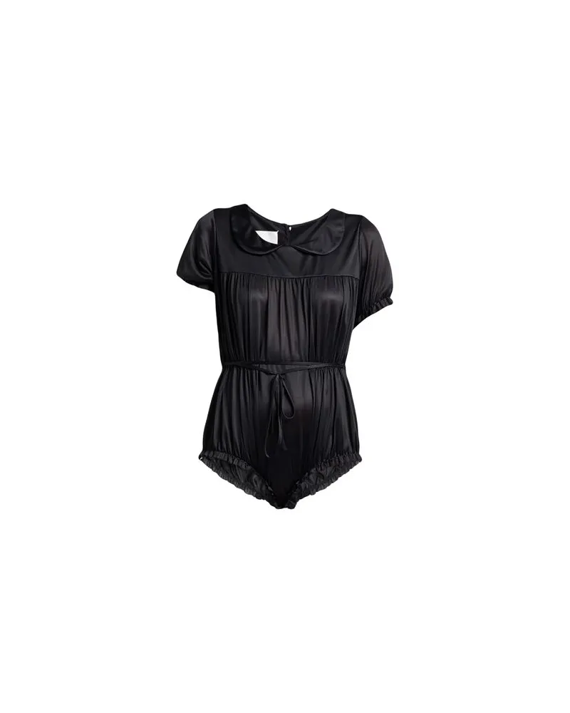 Maison Margiela OVERALLS - Playsuitsauf YOOX.COM Schwarz
