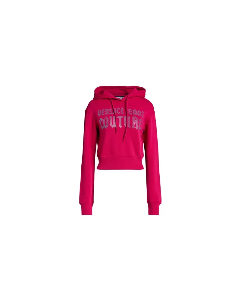 Versace Jeans TOPS - Sweatshirtsauf YOOX.COM Fuchsia