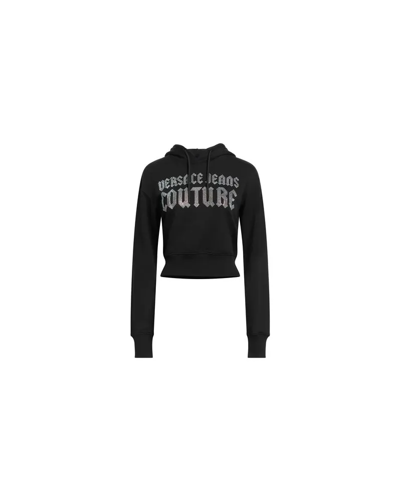 Versace Jeans TOPS - Sweatshirtsauf YOOX.COM Schwarz