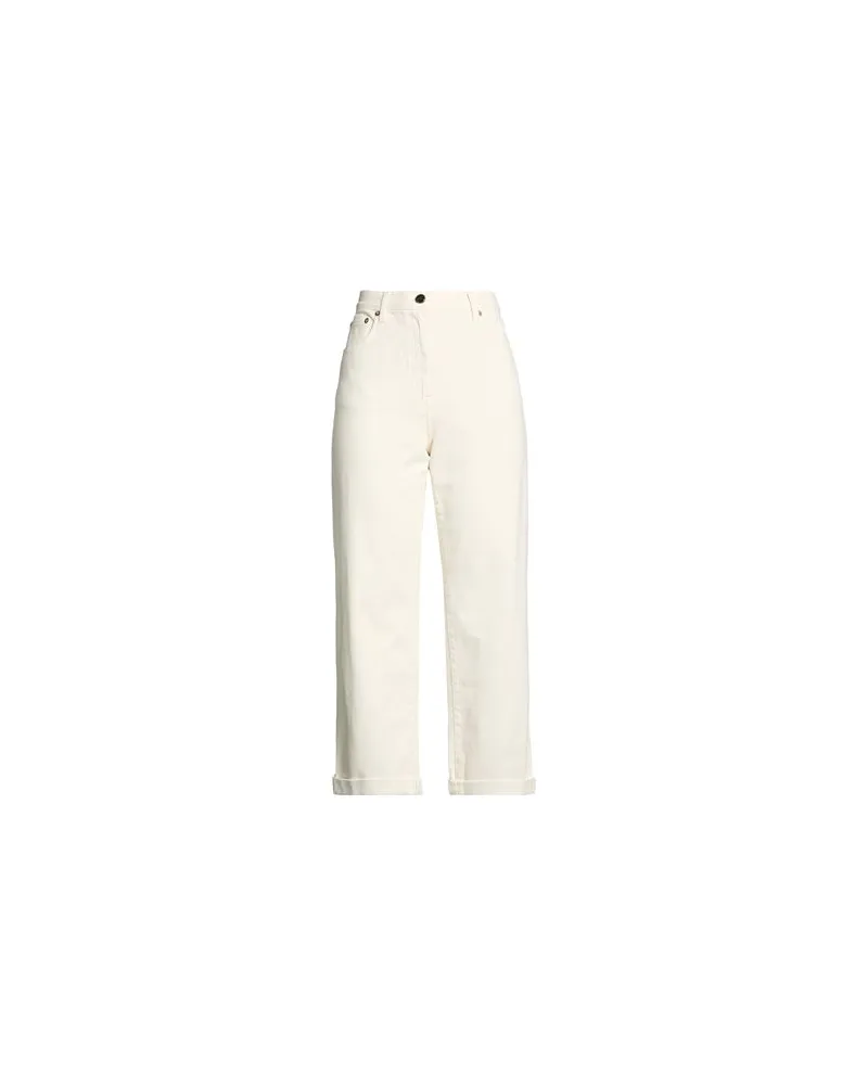 Semicouture HOSEN & RÖCKE - Jeanshosenauf YOOX.COM Elfenbein