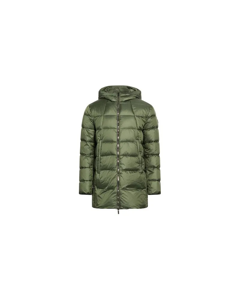 Puntododici JACKEN & MÄNTEL - Pufferjacken & Daunenjackenauf YOOX.COM Militärgrün