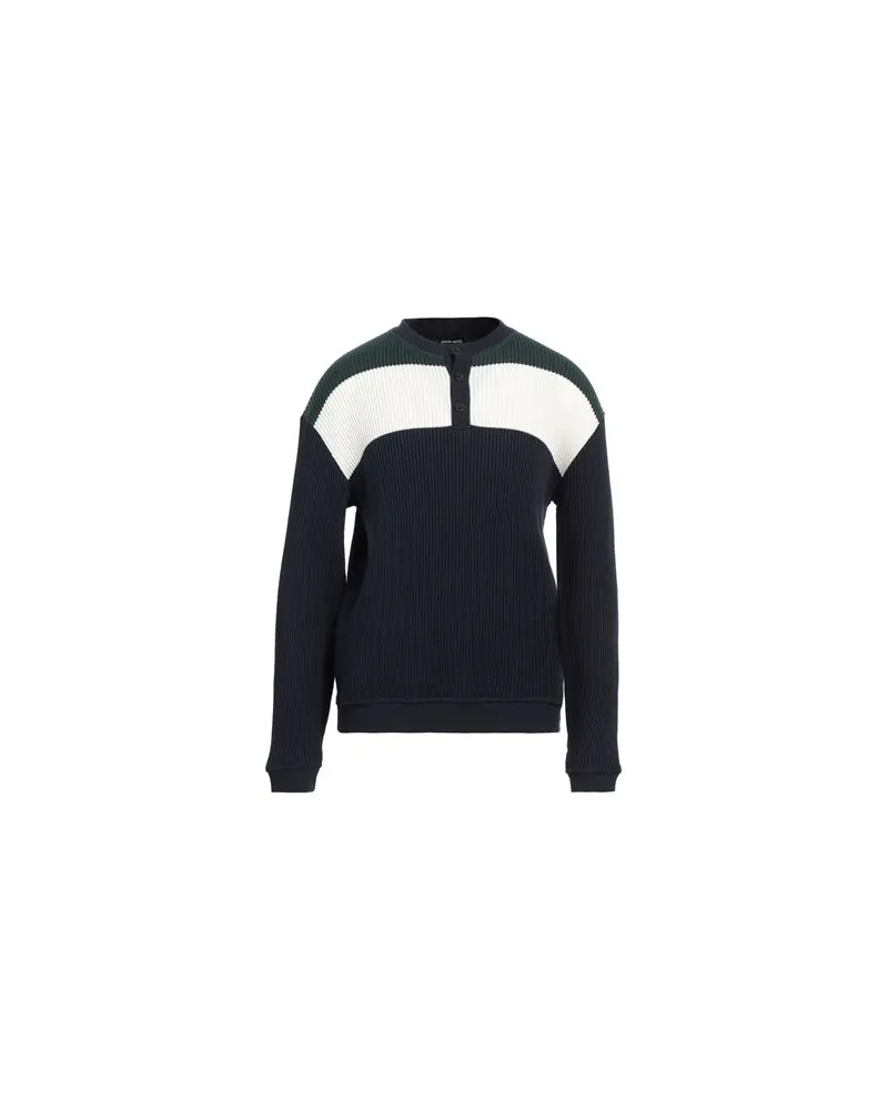 Giorgio Armani STRICKWAREN - Pulloverauf YOOX.COM Nachtblau