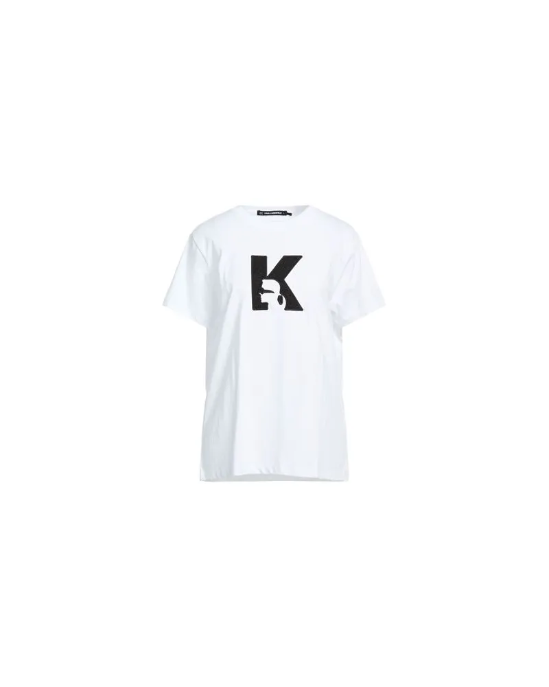 Karl Lagerfeld TOPS - T-shirtsauf YOOX.COM Weiß
