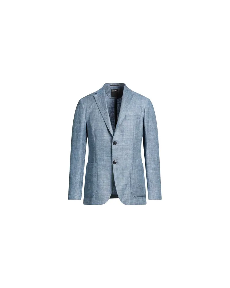 Ermenegildo Zegna ANZÜGE und CO-ORDS - Blazersauf YOOX.COM Taubenblau