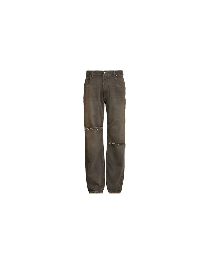 Maison Margiela HOSEN & RÖCKE - Jeanshosenauf YOOX.COM Braun
