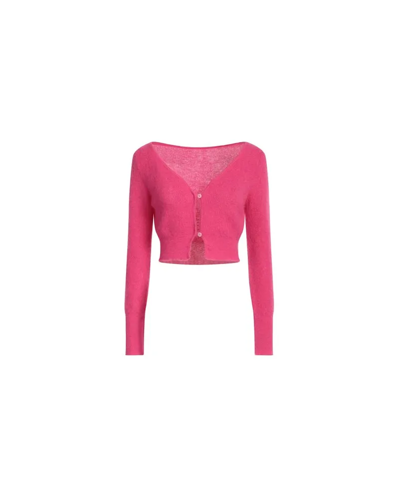 Jacquemus STRICKWAREN - Strickjackenauf YOOX.COM Fuchsia