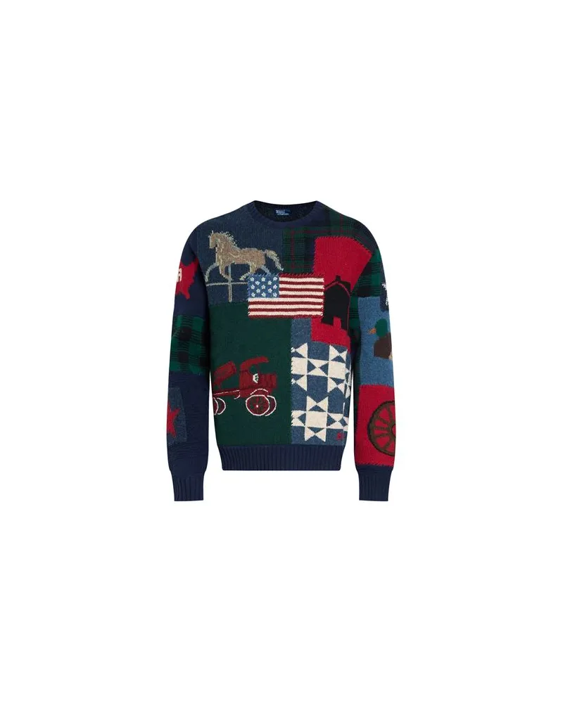 Ralph Lauren STRICKWAREN - Pulloverauf YOOX.COM Marineblau