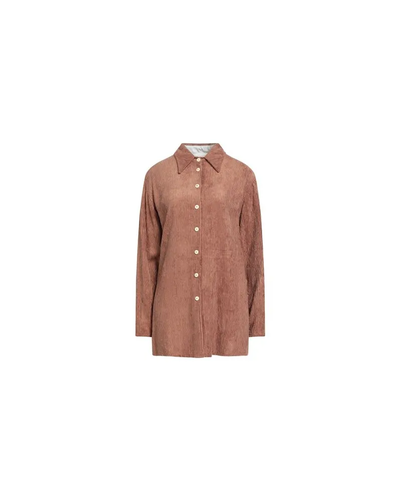 ALYSI CRÈME - TOPS - Hemdenauf YOOX.COM Kamel
