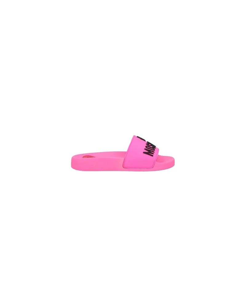 Moschino SCHUHE - Sandalenauf YOOX.COM Fuchsia