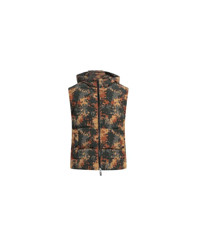 Puntododici JACKEN & MÄNTEL - Pufferjacken & Daunenjackenauf YOOX.COM Dunkelgrün
