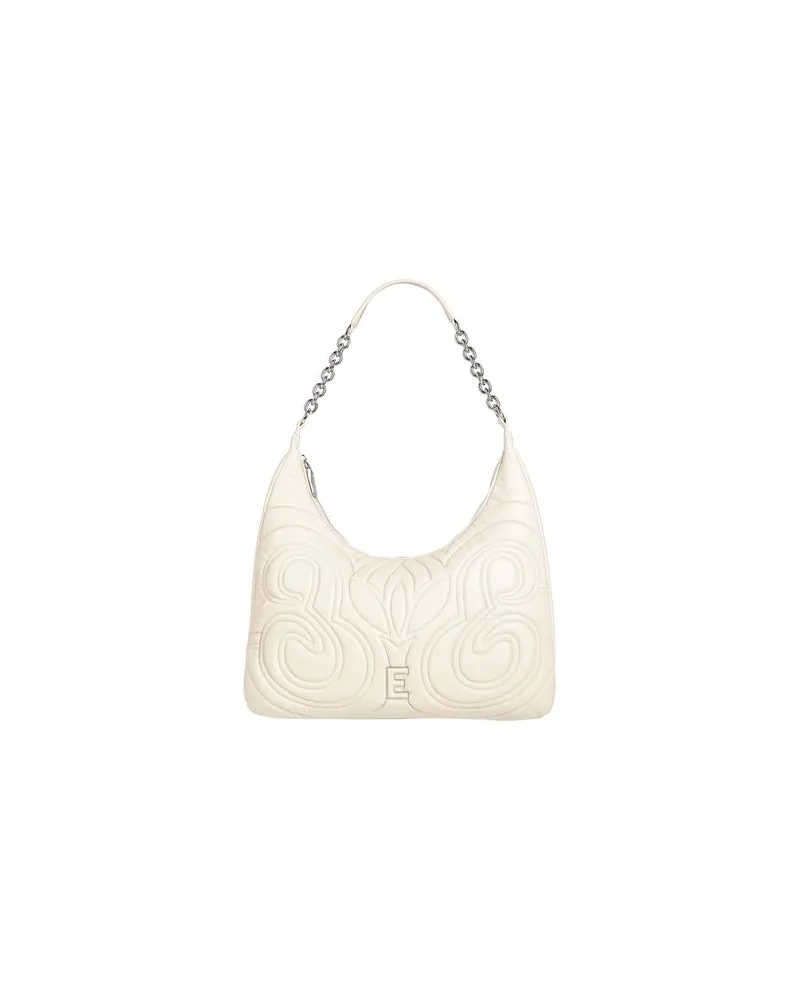 Ermanno Scervino TASCHEN - Schultertaschenauf YOOX.COM Cremeweiß