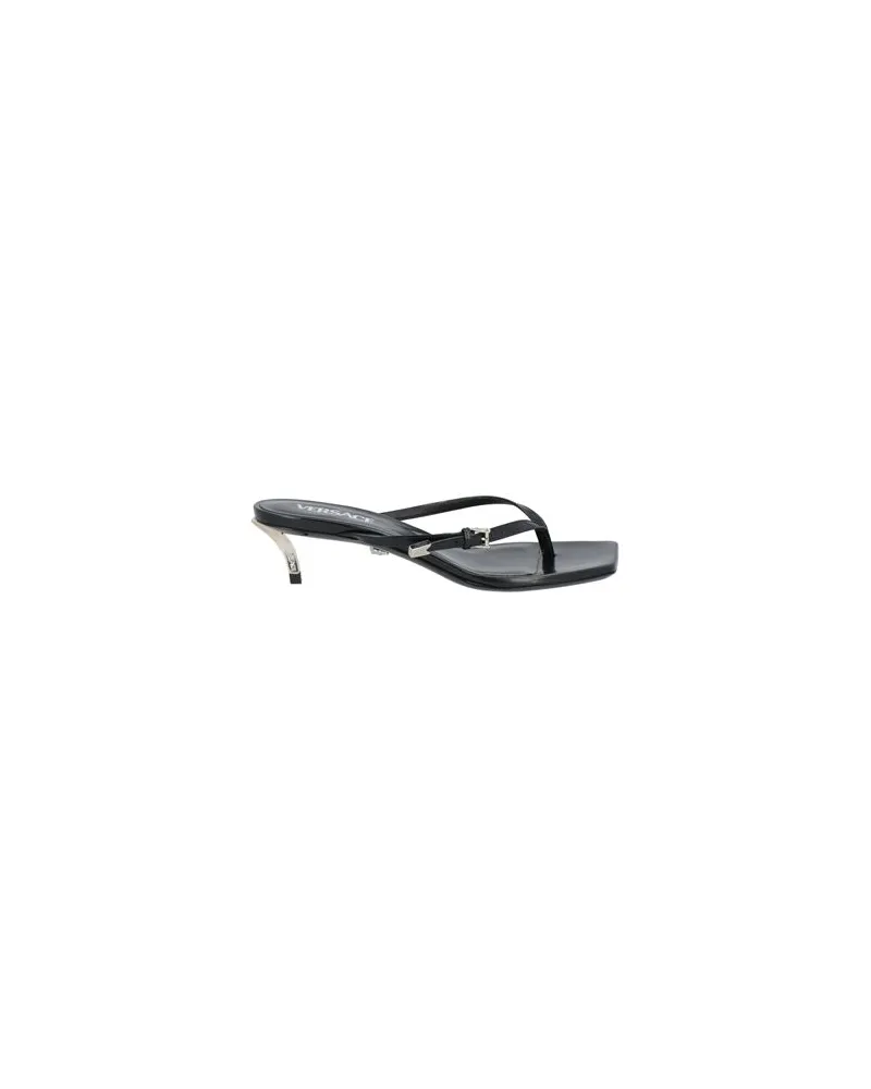 Versace SCHUHE - Zehentrennerauf YOOX.COM Schwarz