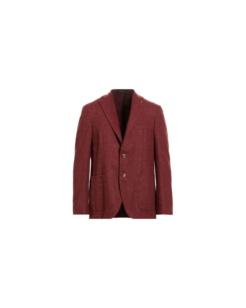 Sartoria Latorre ANZÜGE und CO-ORDS - Blazersauf YOOX.COM Ziegelrot