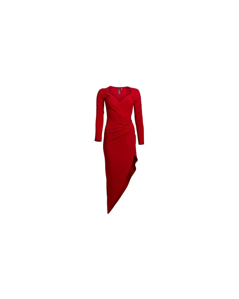 Norma Kamali KLEIDER - Midi-Kleiderauf YOOX.COM Rot