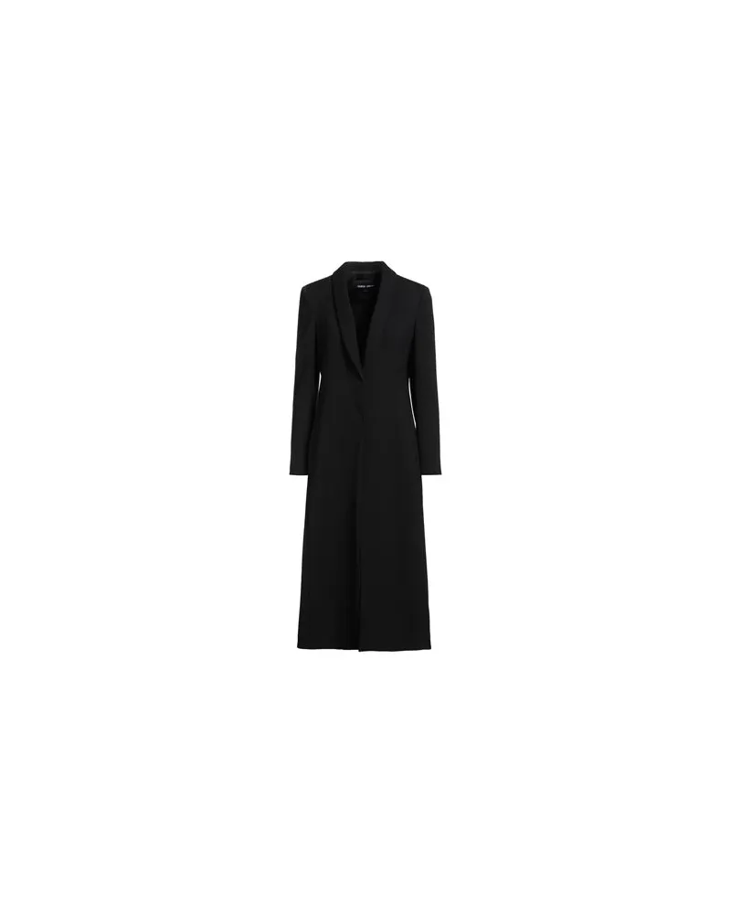 Giorgio Armani JACKEN & MÄNTEL - Jacken, Mäntel & Trenchcoatsauf YOOX.COM Schwarz