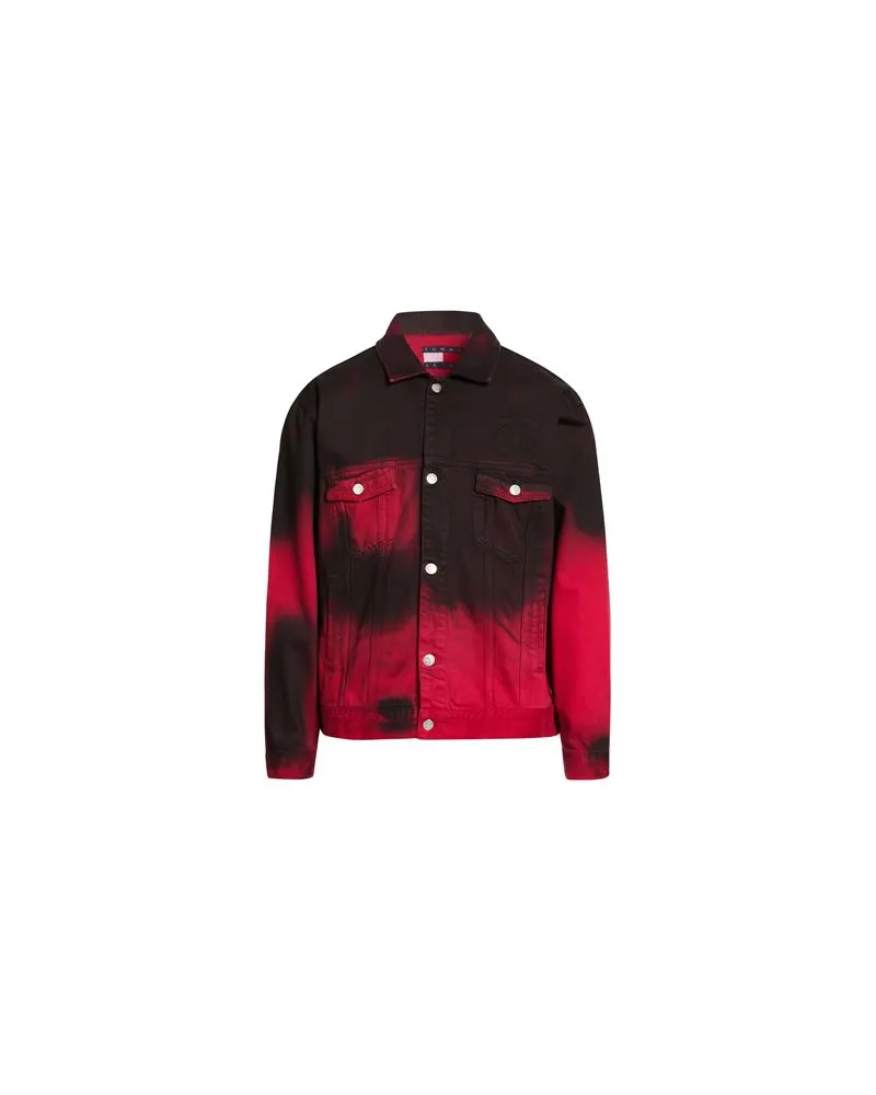 Tommy Hilfiger JACKEN & MÄNTEL - Jeansjacken/Mäntelauf YOOX.COM Tomatenrot