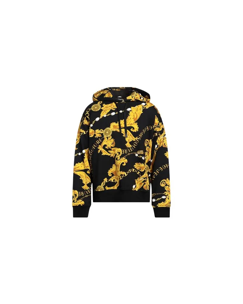 Versace Jeans TOPS - Sweatshirtsauf YOOX.COM Schwarz