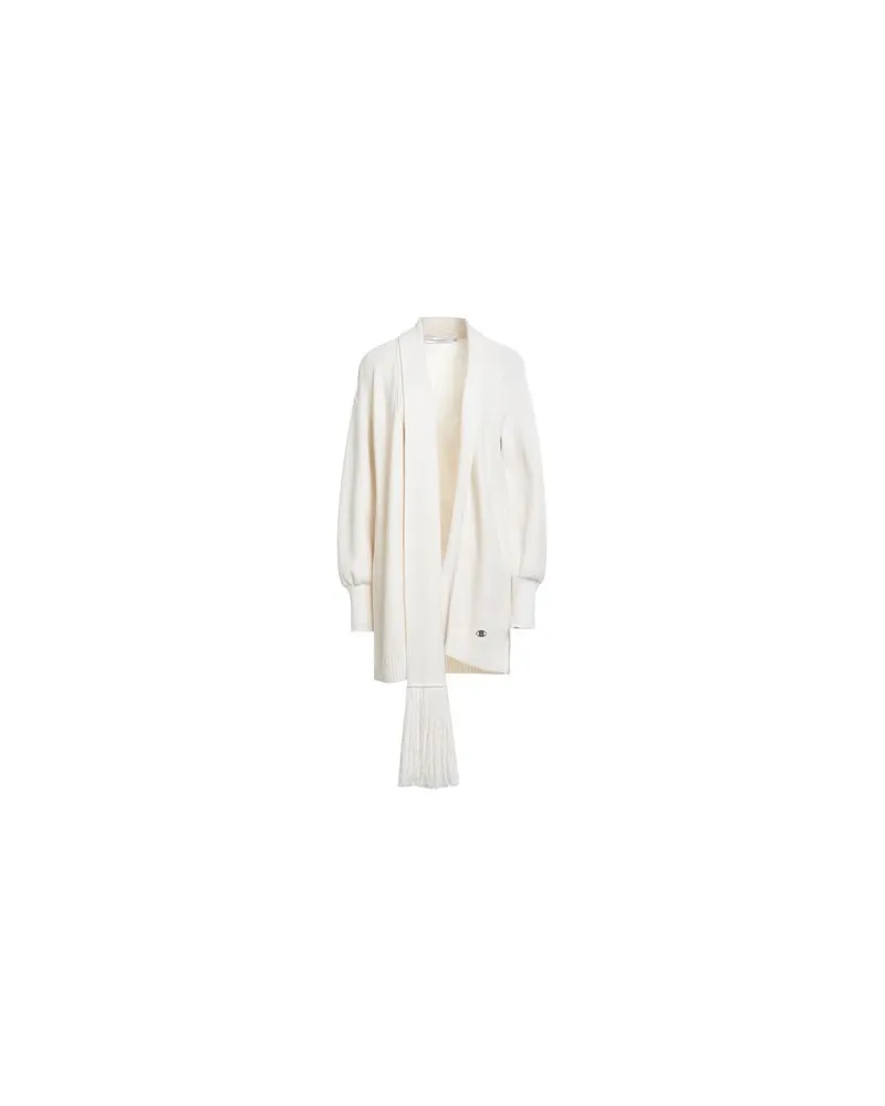 Simona Corsellini STRICKWAREN - Strickjackenauf YOOX.COM Elfenbein