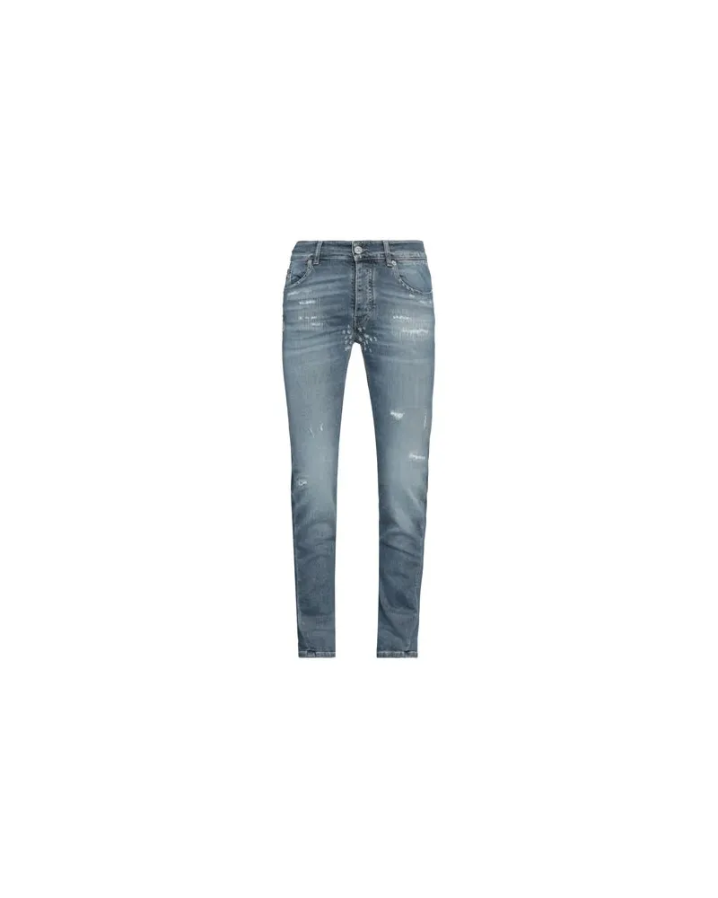 PMDS PREMIUM MOOD DENIM SUPERIOR HOSEN & RÖCKE - Jeanshosenauf YOOX.COM Blau