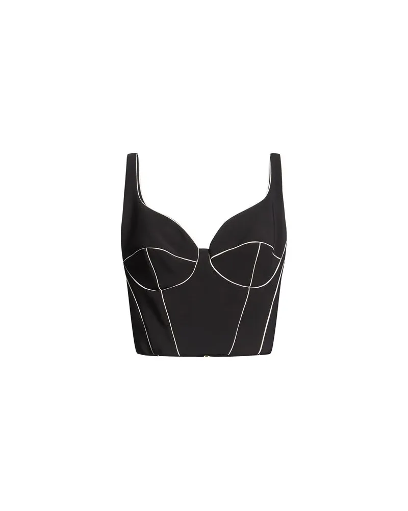 Elisabetta Franchi TOPS - Topsauf YOOX.COM Schwarz