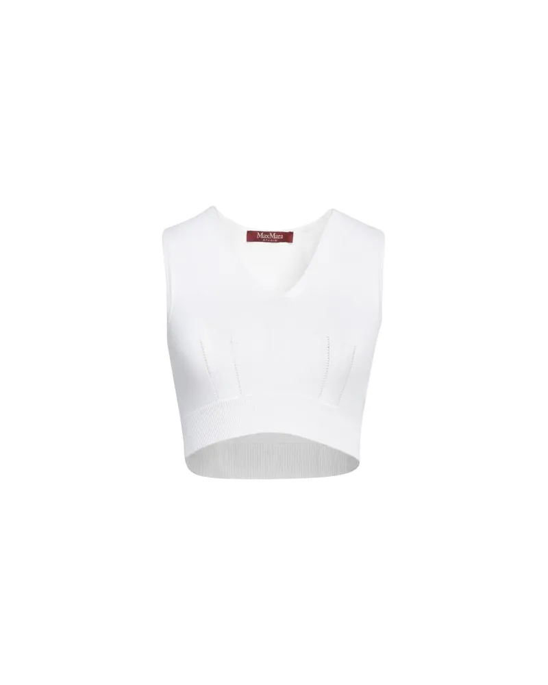 Max Mara TOPS - Topsauf YOOX.COM Weiß
