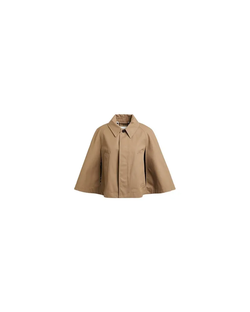 Burberry JACKEN & MÄNTEL - Capesauf YOOX.COM Hellbraun