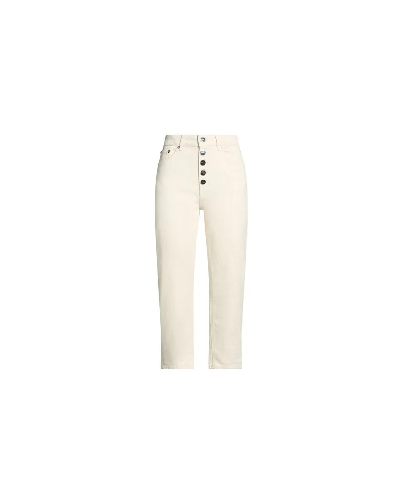Dondup HOSEN & RÖCKE - Jeanshosenauf YOOX.COM Elfenbein